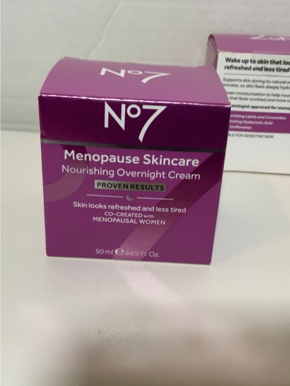 No 7 Menopause Skincare Nourishing Overnight Cream